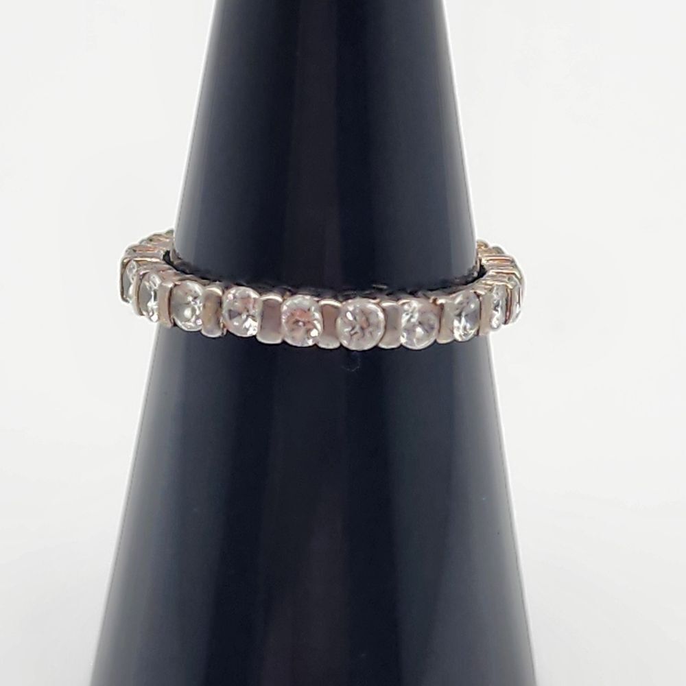 Sterling Silver & Clear CZ Ring (7)